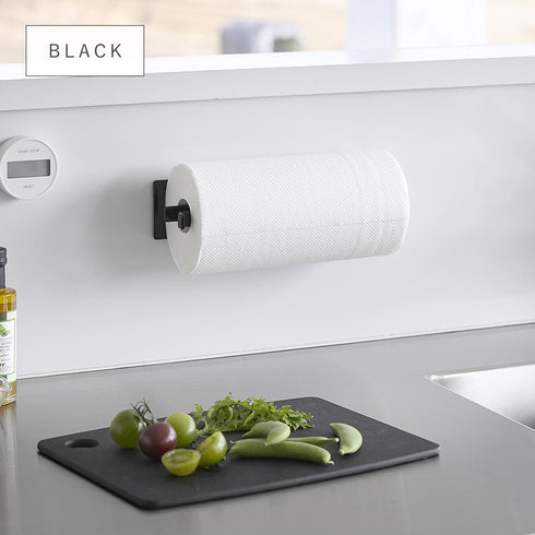 片手でカットマグネットキッチンペーパーホルダー タワー 縦タイプ.|s9