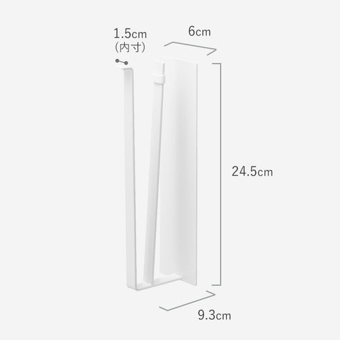 片手でカットマグネットキッチンペーパーホルダー タワー 縦タイプ.|s11