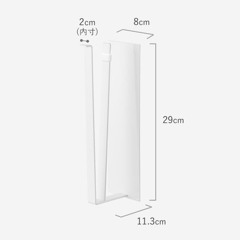 片手でカットマグネットキッチンペーパーホルダー タワー 縦タイプ L.|s11