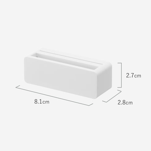 マグネット歯磨き粉チューブホルダー ミスト ホワイト.|s9