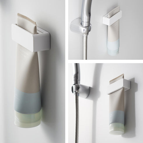 マグネット歯磨き粉チューブホルダー ミスト ホワイト.|s8