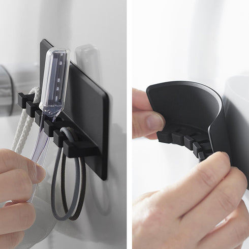 シリコーン吸盤歯ブラシホルダー タワー 5連.|s11