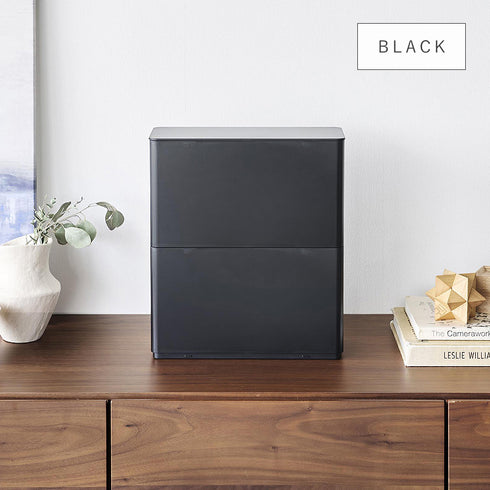 蓋付き重ねられるゲーム機器収納ケース スマート.|s9