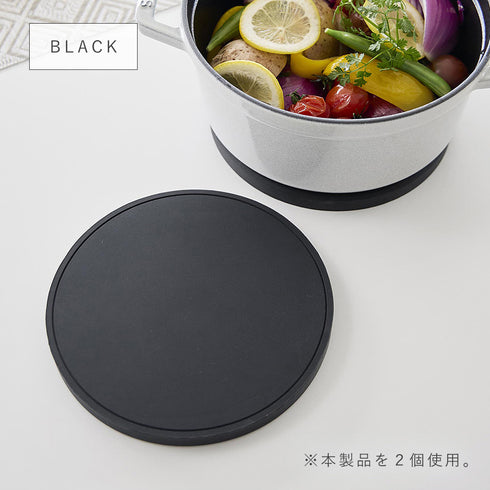 マグネットシリコーン鍋敷き タワー 丸型.|s9