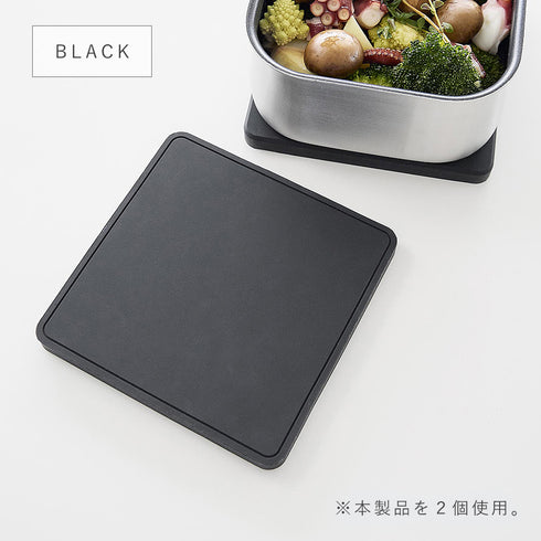マグネットシリコーン鍋敷き タワー 角型.|s9