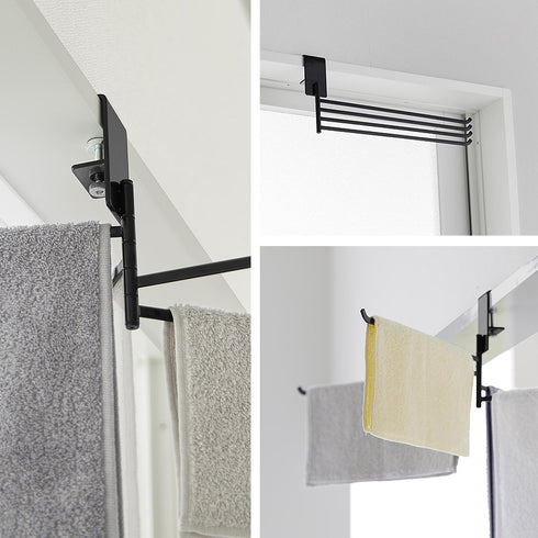 360度回転できる室内物干しタオルハンガー タワー.|s11