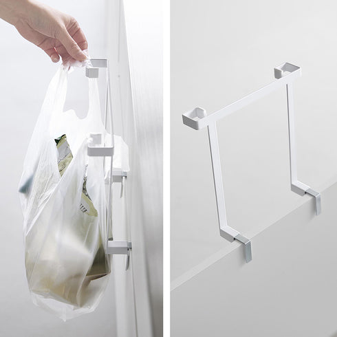 キッチンシンク下収納扉レジ袋ハンガー タワー.|s9