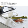 電子レンジ対応連結できる洗いやすい下ごしらえ調理トレータワー 浅型 2個組 クリア.|s3