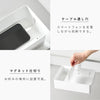 テーブル横回転収納ラック タワー 仕切り付き.|s6