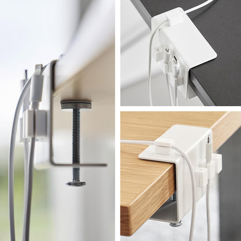 デスク横ケーブルホルダー スマート.|s7