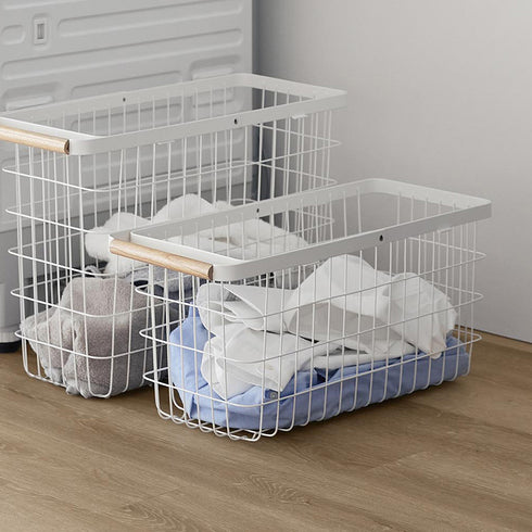 ランドリーバスケット トスカ スリム M ホワイト.|s7