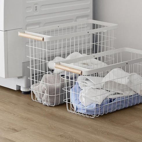 ランドリーバスケット トスカ スリム L ホワイト.|s7