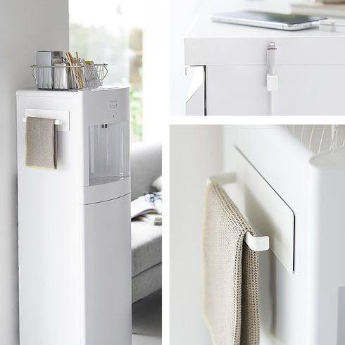 デスクワゴン横マグネットハンドタオルハンガー タワー.|s8