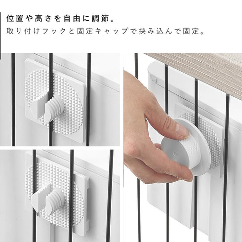 ペットゲージに取り付ける密閉ゴミ箱 ヌークス.|s5