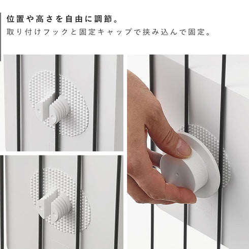 ペットゲージに取り付けるウェットティッシュケース ヌークス.|s6