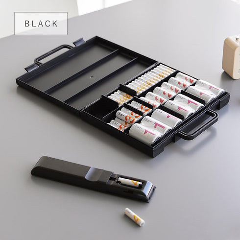 ハンドル付きスリム分別電池ケース タワー.|s9