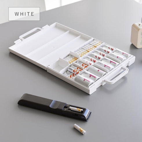 ハンドル付きスリム分別電池ケース タワー.|s7