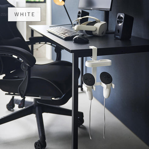 デスク横VRゴーグル&コントローラー収納ラック スマート.|s7