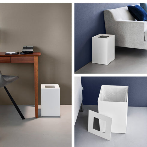 蓋付きトラッシュカン タワー 角型 14L.|s6