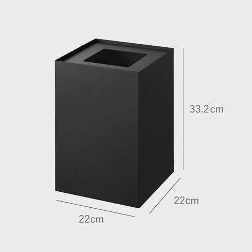 蓋付きトラッシュカン タワー 角型 14L.|s9