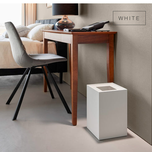 蓋付きトラッシュカン タワー 角型 14L.|s5