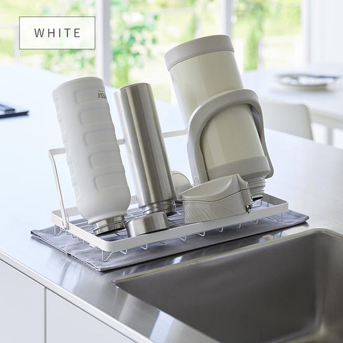 水筒を立てて干せる水切りバスケット タワー.|s7