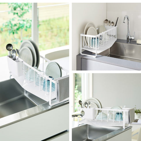 水切れの良いスリム水切りワイヤーバスケット タワー.|s8