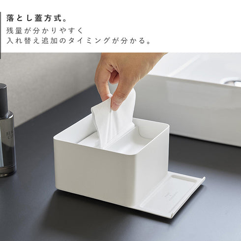 スマホスタンド付きハーフティッシュケース タワー.|s5