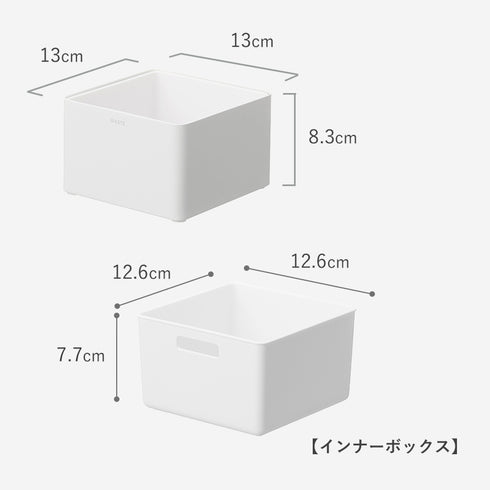 インナーボックス付き洗面室用ゴミ箱 タワー.|s11