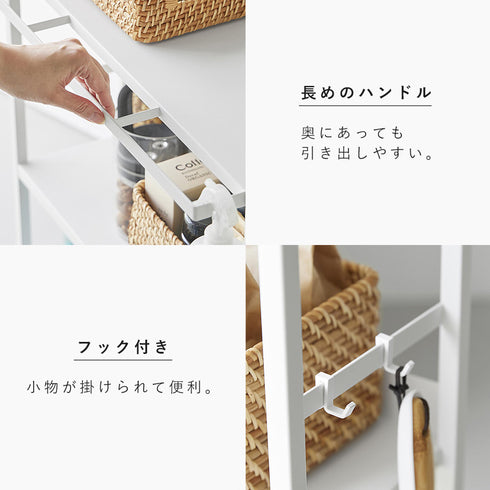 ゴミ箱裏スリムワゴン タワー.|s6