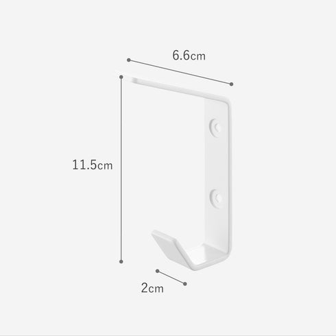 壁付け ダブルフック スマート 3個組.|s12