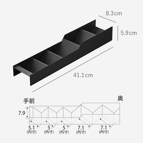 スパイス収納ラック タワー コンロ横引き出し用.|s9