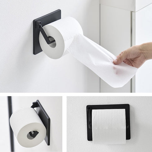 壁付け 片手でカット トイレットペーパーホルダー タワー.|s11