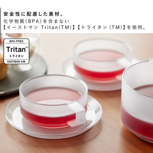 ティーポット タワー 600ml ティーカップ ソーサー 2個セット.|s3
