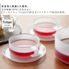 ティーポット タワー 600ml ティーカップ ソーサー 2個セット.|s3