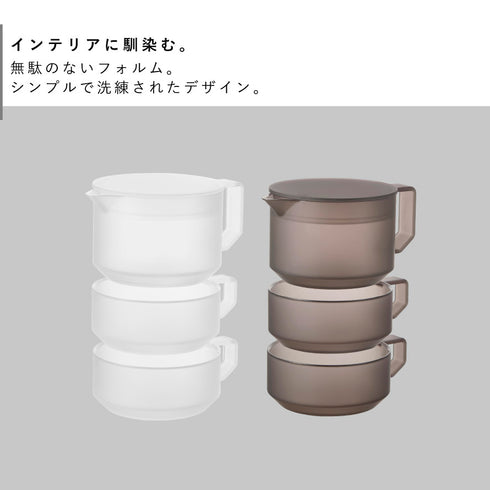 ティーポット タワー300ml ティーカップ 2個セット.|s2