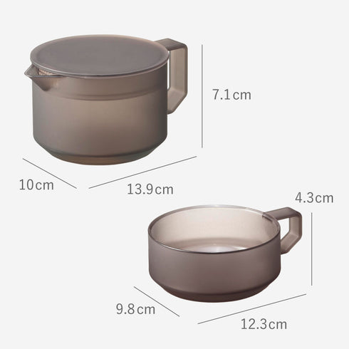 ティーポット タワー300ml ティーカップ 2個セット.|s11