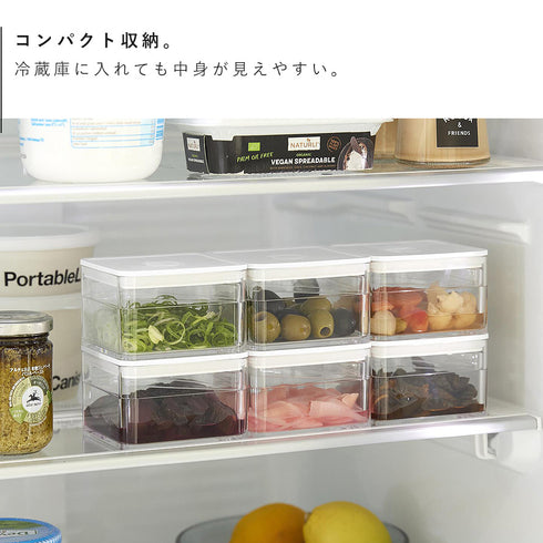 密閉保存容器 タワー 200ml トング付き.|s5