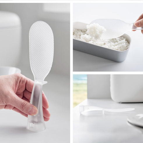 お米がつきにくい 立って置けるしゃもじ タワー スリム.|s9