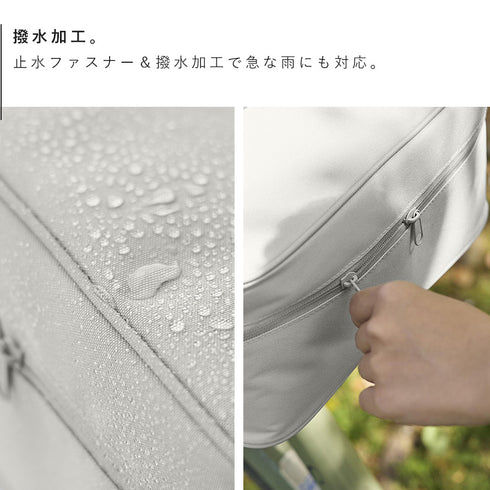 レインコート 収納バッグ タワー 自転車取り付け用.|s4