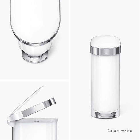 シンプルヒューマン スリムステップカン 45L.|s7