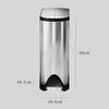 シンプルヒューマン 分別 バタフライステップカン 30L.|s8