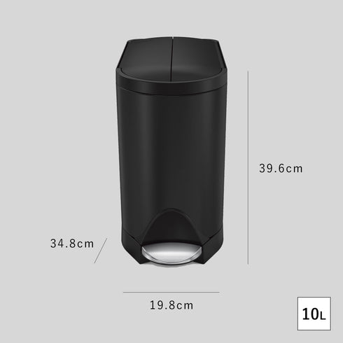 バタフライステップカン BK 10L.|s7