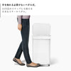 シンプルヒューマン レクタンギュラーステップカン ホワイト 45L.|s3