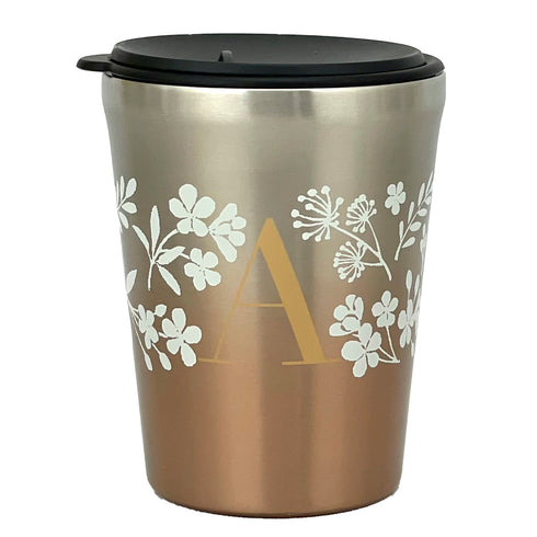 イニシャル蓋付きタンブラー フラフィベース