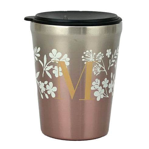 イニシャル蓋付きタンブラー フラフィベース