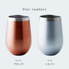 リュクス ペアメタルサーモラウンドタンブラー.|s5