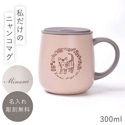 nanineko イニシャルマグ