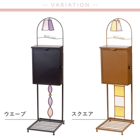 スタンドポスト ステンドグラス.|s6