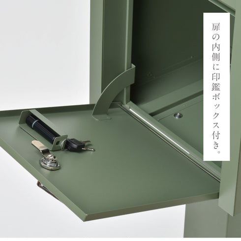 宅配BOX付ポストスタンド(U.S.).|s7